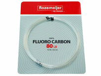 100% Fluoro Carbon 4,5 m. (80 lb) Rozemeijer