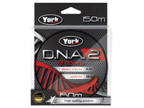 Gevlochten Lijn D.N.A. 2 Rood 150 m.