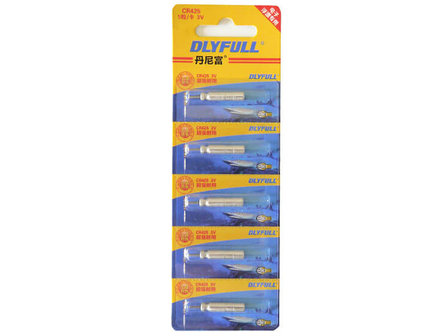 Dobber Staafbatterij CR425 3V (5 st.)