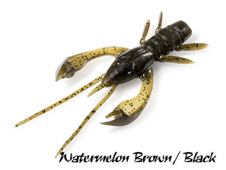 FishUp Real Craw Softbait 4,8 cm | Watermelon Brown / Black