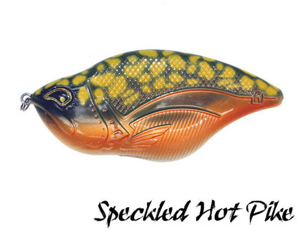 Rozemeijer Maori Jerkbait 12 cm. Speckled Hot Pike