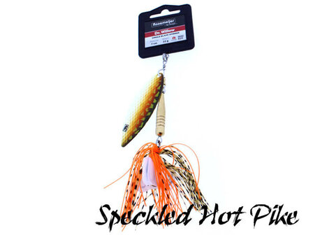 Dr. Willow Spinner #6 - Speckled Hot pike