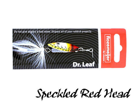 Dr. Leaf Spinner #3.5 - Speckled Red Head