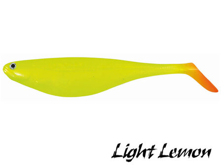 Flat Shad Softbait 9,5 cm. | Light Lemon