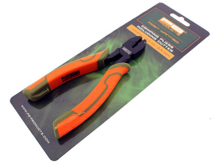PB Products Crimping Pliers + Cutter Oranje