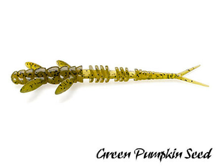 FishUp Flit Softbait 7,5 cm | Green Pumpkin Seed