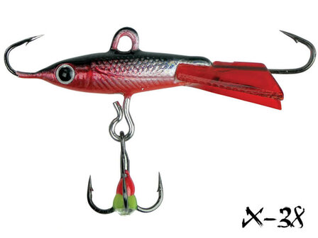 Kunstaas IJsvissen Balanced Jigs 9 gr. X-38