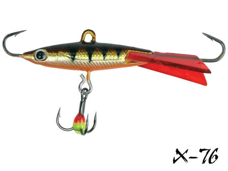 Kunstaas IJsvissen Balanced Jigs 9 gr. X-76