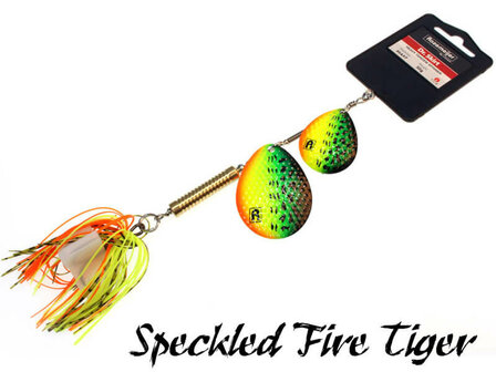 Rozemeijer Dr. Skirt Tandem Spinner | Speckled Fire Tiger
