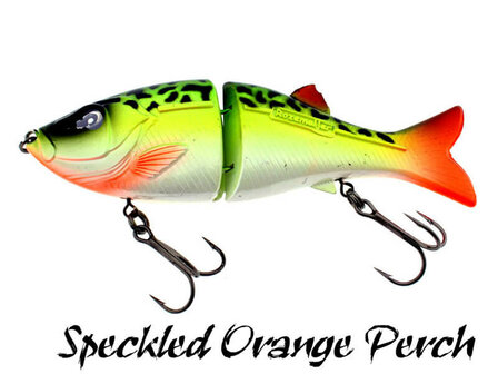 Rozemeijer Jerk & Swim Hardbait 14 cm | Speckled Orange Perch