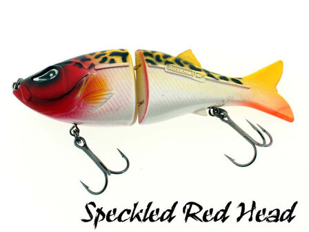 Rozemeijer Jerk &amp; Swim Hardbait 14 cm | Speckled Red Head