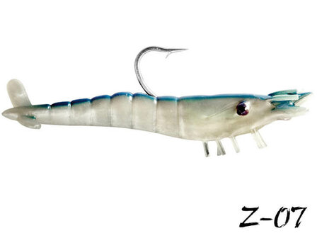 Garnalen Kunstaas Set 3 st. (10 cm.) Z-07