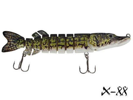 Secto Pike 8-delige Snoek Plug 13 cm.