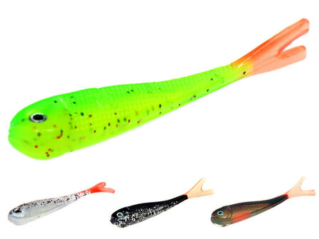 Urban Sense V-Tail Dropshot Softbait 8 cm. (5 st.)