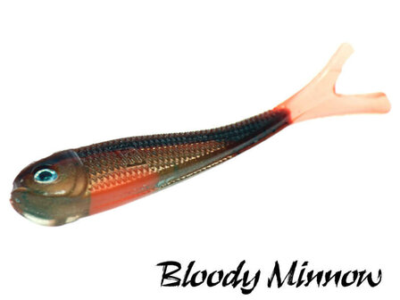 Urban Sense V-Tail Dropshot Softbait 8 cm. | Bloody Minnow
