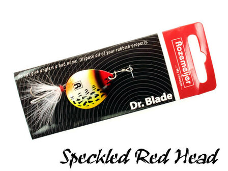 Rozemeijer Dr. Blade Spinner #4 - 5 gr. | Speckled Red Head