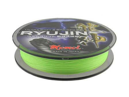 Momoi PE Ryujin Lime Green Braid 100 meter