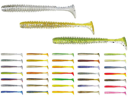 Grubber Shad Skinny 7,5 cm (10 st.)
