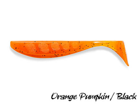 FishUp Wizzle Shad 8,0 cm | Orange Pumpkin / Black