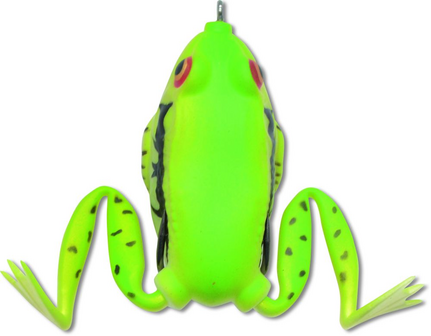 Kikker Kunstaas 6,5 cm. Grass Frog (lichtgroen)