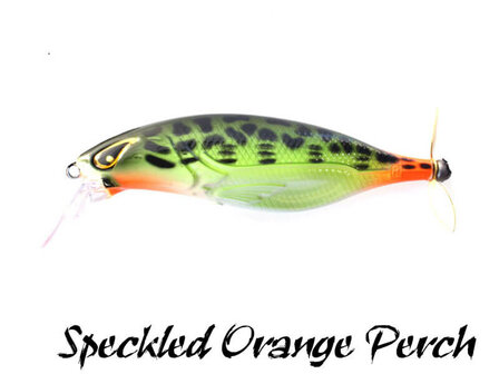 Propzzz Plug | Speckled Orange Perch