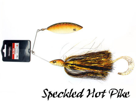 Dr. Bait Spinnerbait - Speckled Hot Pike