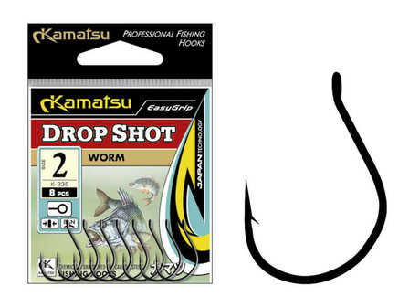 Worm / Dropshot Haken 8 st. (Kamatsu)