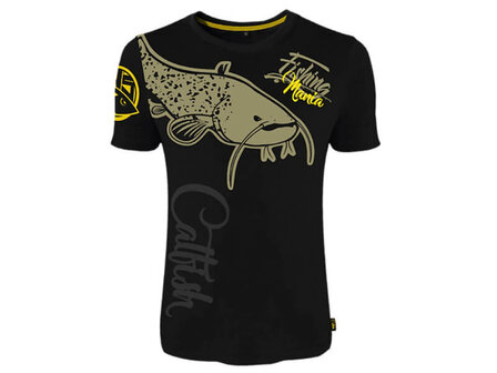 T-shirt Catfishing Mania | Vis Shirt Meerval