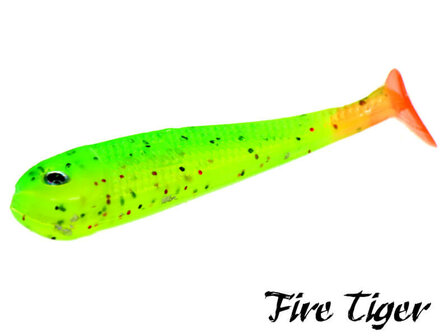 Urban Sense Paddle Tail Dropshot Softbait 6,5 cm. | Fire Tiger