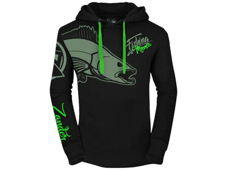 Hoodie Zander Mania | Vis Trui Snoekbaars