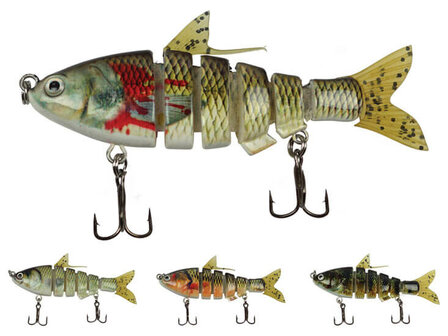 Secto Minnow 6-delige Plug 10 cm.