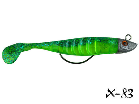 Scanner Soft Shad 11 cm. X-83 Groen