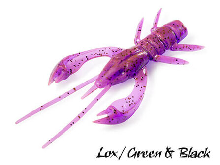 FishUp Real Craw Softbait 4,8 cm | Lox / Green &amp; Black