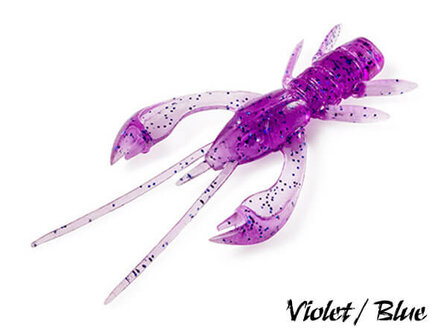 FishUp Real Craw Softbait 4,8 cm | Violet / Blue