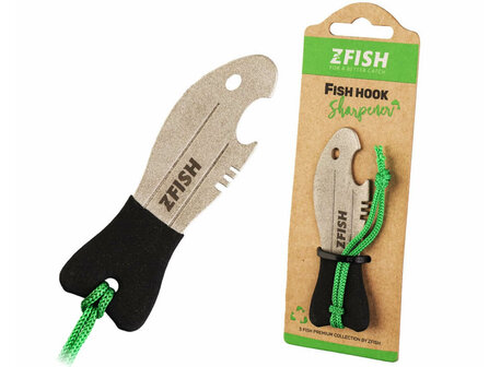 Zfish Vis Hakenslijper + Flesopener