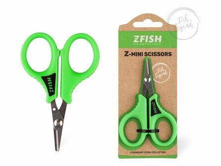 Mini Schaar RVS Groen Verpakking