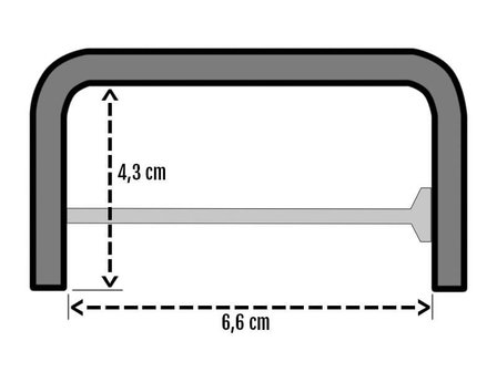 Boothengelsteun afmetingen