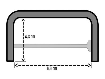 Boothengelsteun afmetingen