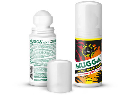 Mugga DEET 50% Roller 50 ml.
