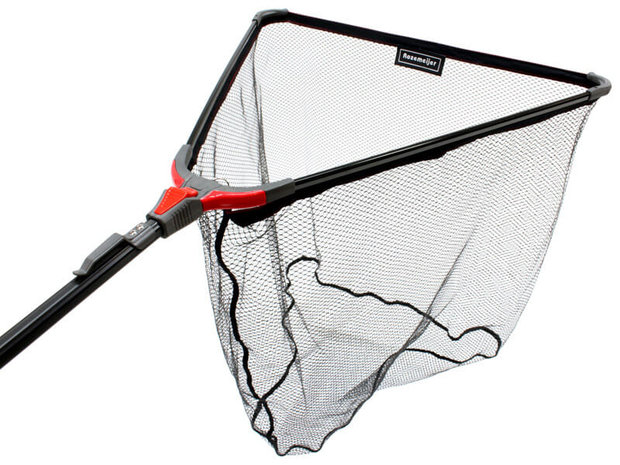 Stoutmoedig Valkuilen Opmerkelijk Rubber Schepnet 70 x 60 cm. Steel 70 cm. | Rozemeijer Smooth Folding  Landingnet - Roofvis XL