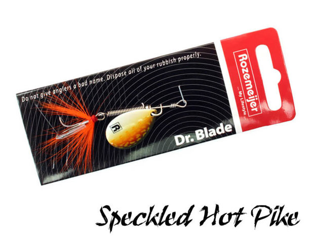 Rozemeijer Dr. Blade Spinner #3 - 3,7 gr. | Speckled Hot Pike