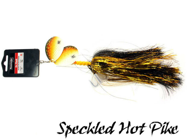 Rozemeijer Dr. Flash Dubbele Spinner 56 gr. Speckled Hot Pike