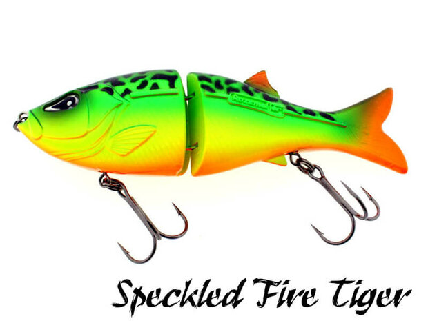 Rozemeijer Jerk & Swim Hardbait 14 cm | Speckled Fire Tiger