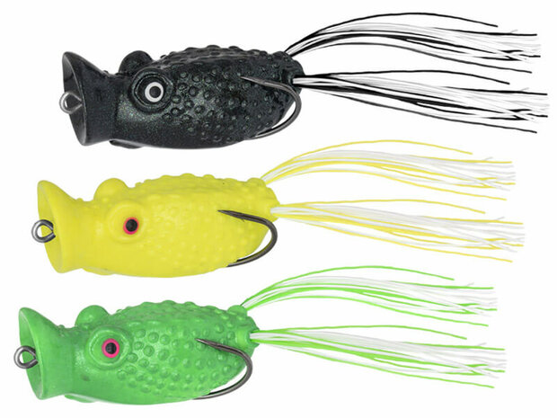 Kunstaas Kikker Popper 6 cm.