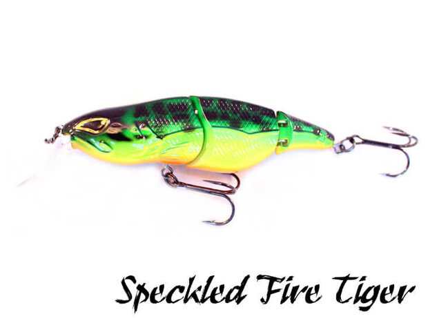 Little Temptation plug | Speckled Fire Tiger