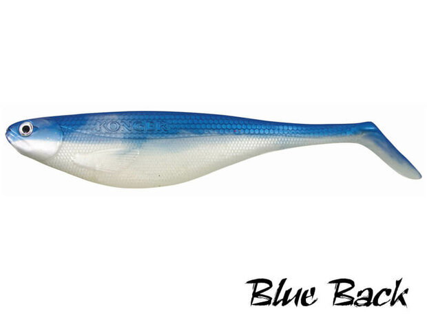 Flat Shad Softbait 16,5 cm. | Blue Back