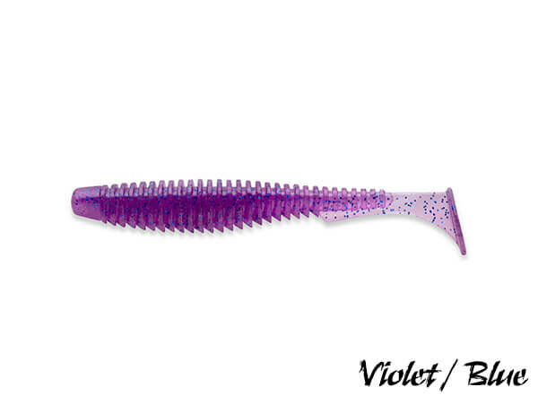 FishUp U-Shad Softbait 7,5 cm | Violet / Blue