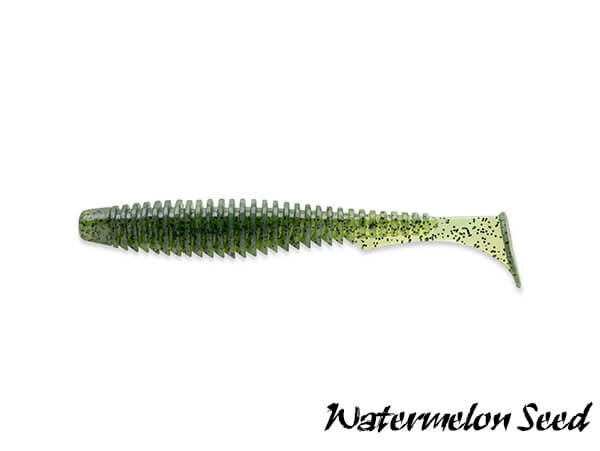 FishUp U-Shad Softbait 7,5 cm | Watermelon Seed