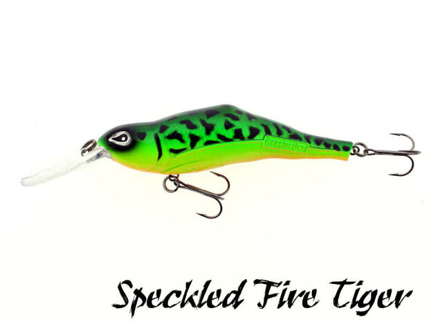 Rozemeijer Bottom Bouncer Plug 10 cm - Speckled Fire Tiger