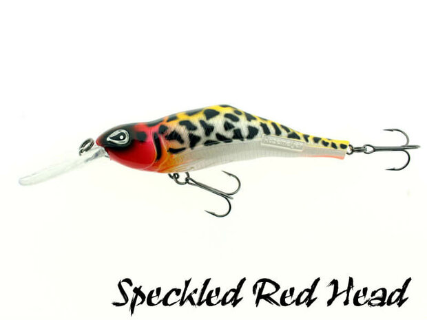 Rozemeijer Bottom Bouncer Plug 10 cm - Speckled Red Head